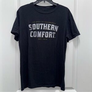 Men’s Large Southern Comfort Black Short Sleeve Tshirt